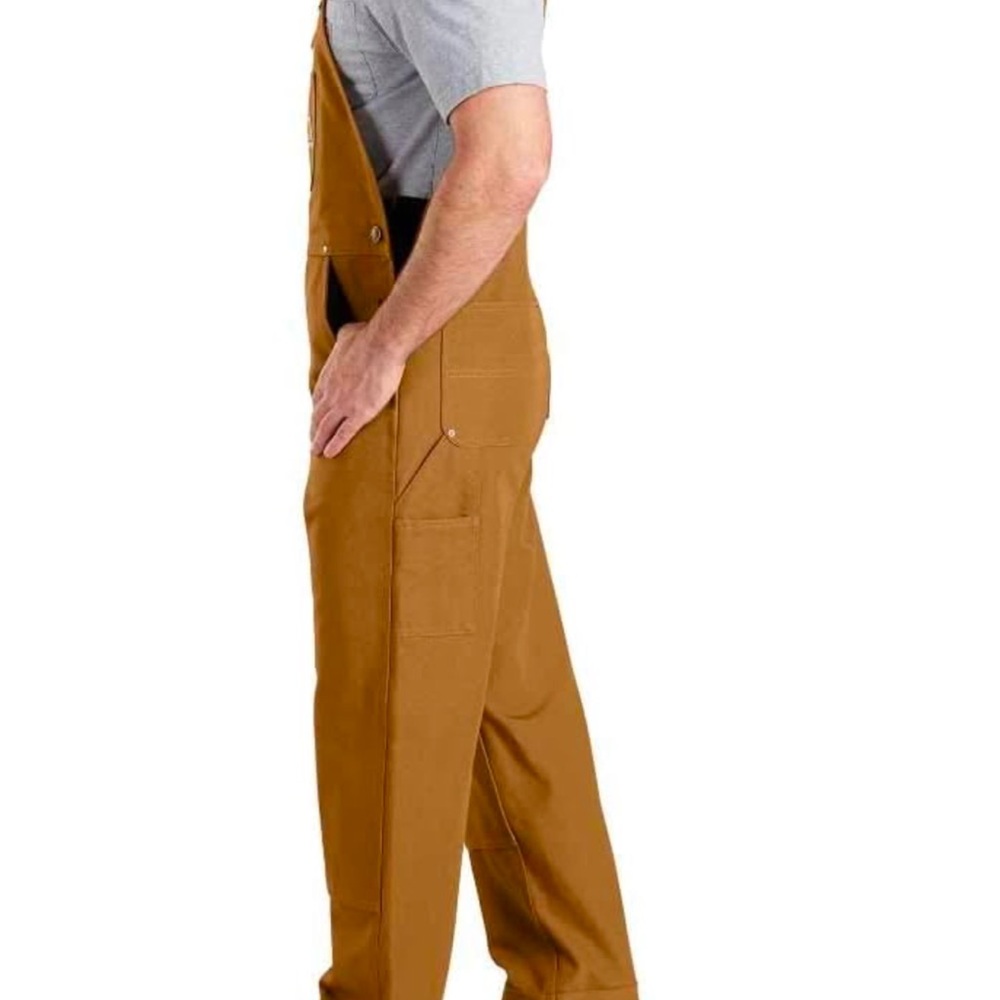 Carhartt Men's Relaxed Fit Duck Bib Overall large
